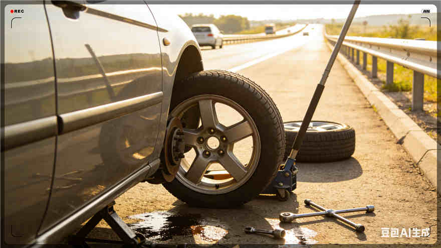 泽州高速公路扎胎-汽车流动补胎