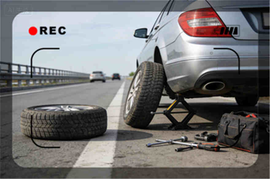 泽州高速公路爆胎-汽车换轮胎